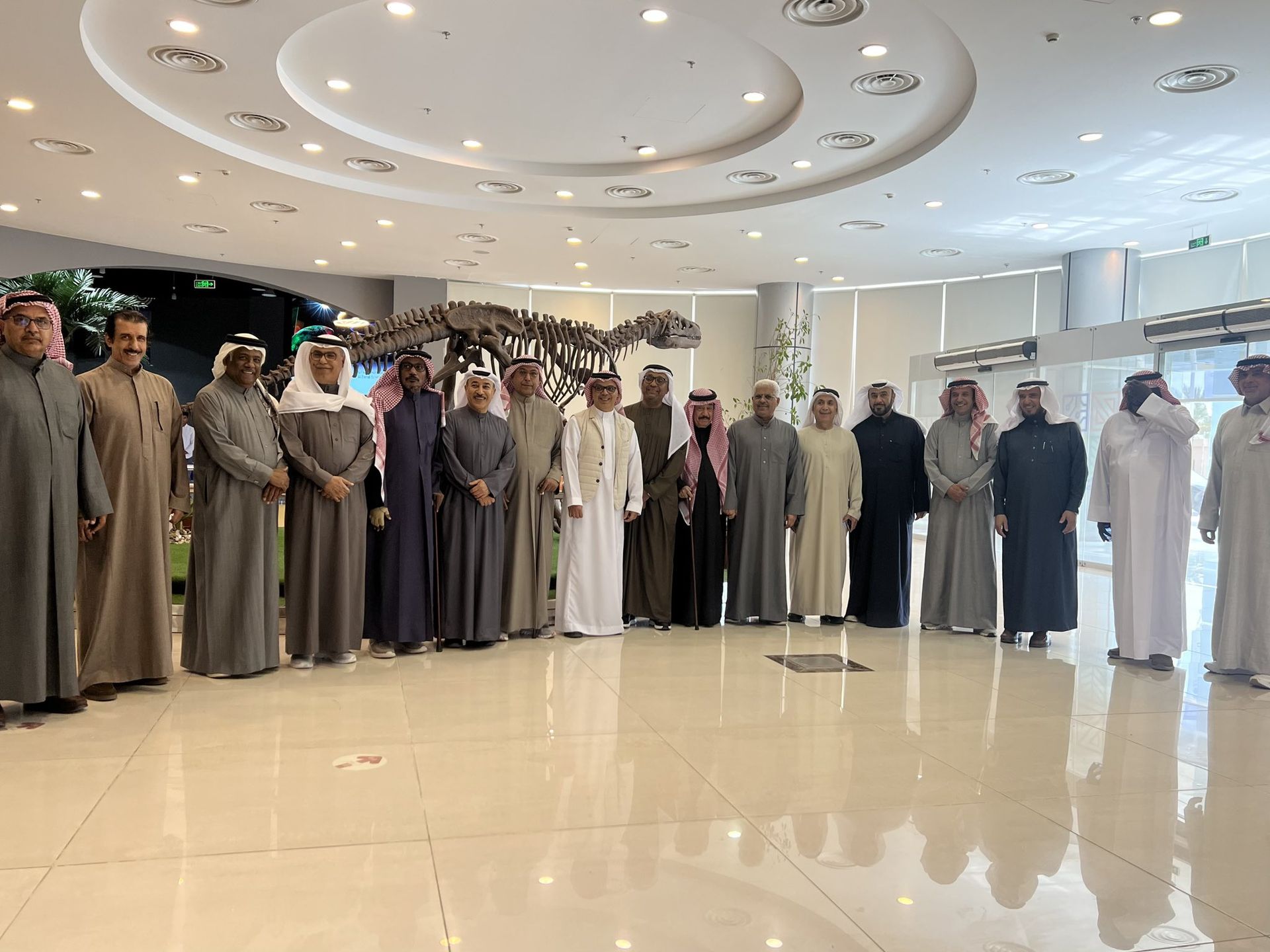 Visit of Engineer Abdullah Al-Zamil and guests from the Gulf countries ...